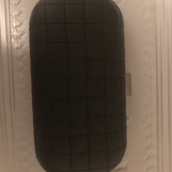 2B Bebe black clutch/purse with silver studs - Picture 2 of 7